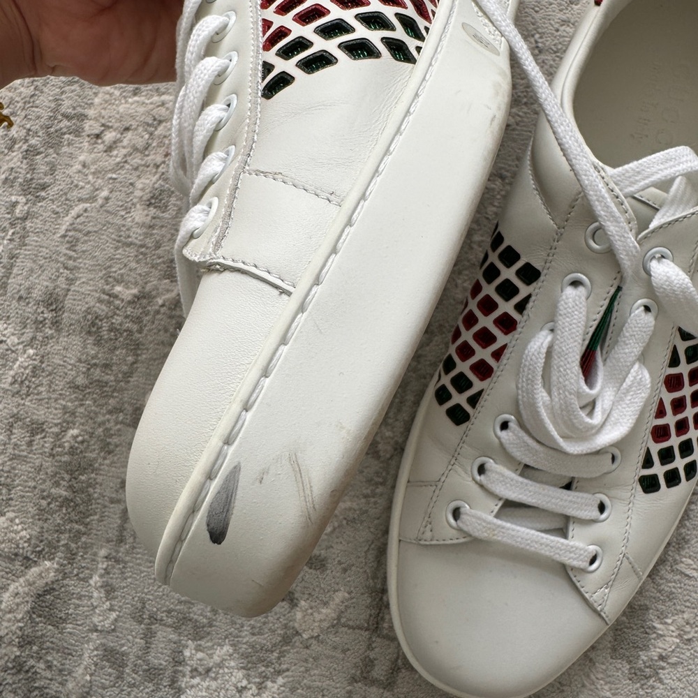 2017 Men’s Gucci Sneakers 9.5 - Picture 10 of 11